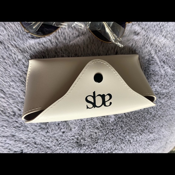 NWT AQS Mason 58mm Aviator Sunglasses black color/ 100% authentic - Picture 6 of 11